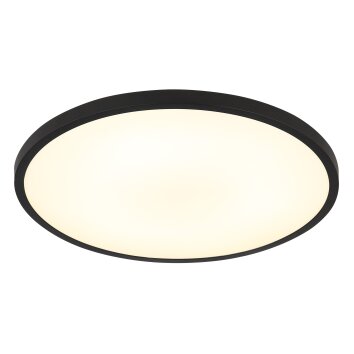 Globo lighting Nielsen ceiling light LED black, 1-light source