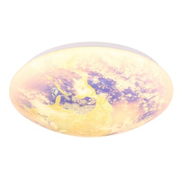 Globo lighting Gaia ceiling light LED white, 1-light source