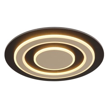 Globo lighting Jayden ceiling light LED black, 1-light source