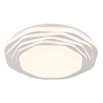 Globo lighting Flordelis ceiling light LED white, 1-light source