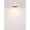 Globo lighting Luffy ceiling light LED gold, black, 1-light source