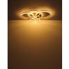 Globo lighting Lorelei ceiling light LED champagne, 1-light source