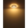 Globo lighting Cara ceiling light LED grey, silver, 1-light source