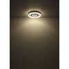 Globo lighting Alsuna ceiling light LED anthracite, 1-light source, Remote control