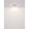 Globo lighting Alsuna ceiling light LED anthracite, 1-light source, Remote control