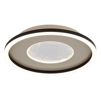 Globo lighting Wiley ceiling light LED grey, white, 1-light source