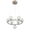 Globo lighting Riha hanging light white, 7-light sources