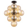 Globo lighting Conor ceiling light black, 13-light sources