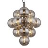 Globo lighting Conor hanging light chrome, black, 13-light sources