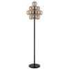 Globo lighting Conor floor lamp black, 13-light sources
