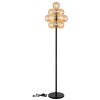 Globo lighting Conor floor lamp black, 13-light sources