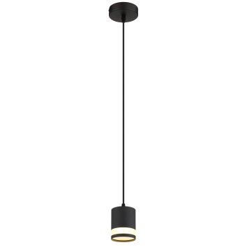 Globo lighting Lucero hanging light black, 1-light source