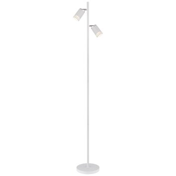 Globo lighting Korben floor lamp white, 2-light sources