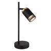 Globo lighting Korben table lamp black, 1-light source