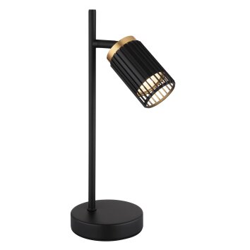Globo lighting Korben table lamp black, 1-light source