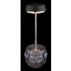 Globo lighting Wanda table lamp LED smoke coloured, 1-light source