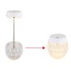 Globo lighting Wanda table lamp LED transparent, clear, 1-light source