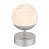 Globo lighting Gavin table lamp LED silver, 1-light source