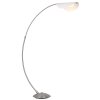 Globo lighting Robles floor lamp LED matt nickel, 1-light source
