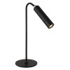 Globo lighting Andra table lamp LED chrome, black, 1-light source