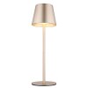 Globo lighting I table lamp LED champagne, 1-light source