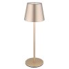 Globo lighting I table lamp LED champagne, 1-light source