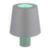 Globo lighting Yara table lamp LED grey, 1-light source, Colour changer