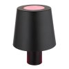Globo lighting Yara table lamp LED black, 1-light source, Colour changer