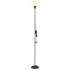 Globo lighting Wilbur floor lamp titanium, 1-light source