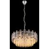 Globo lighting Orgina chandelier chrome, 12-light sources