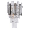 Globo lighting Orgina wall light chrome, 2-light sources