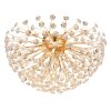 Globo lighting Katrina ceiling light gold, 6-light sources