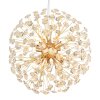 Globo lighting Katrina chandelier gold, 8-light sources