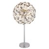 Globo lighting Katrina table lamp chrome, 8-light sources
