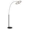 Globo lighting Della floor lamp LED black, 1-light source