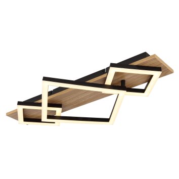 Globo lighting I ceiling light LED Ecru, black, 1-light source