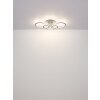 Globo lighting Kora ceiling light LED black, 1-light source, Remote control
