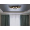 Globo lighting Obrien ceiling light LED Ecru, black, 1-light source