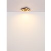 Globo lighting Woody ceiling light LED Ecru, black, 1-light source