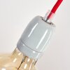CORDA Pendant Light red, white, 1-light source