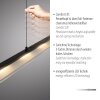 Leuchten Direkt lights NELE pendant light LED black, 1-light source