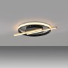 Leuchten Direkt lights KORSA ceiling light LED gold, black, 1-light source