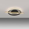 Leuchten Direkt lights KORSA ceiling light LED gold, black, 1-light source