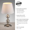 Leuchten Direkt lights SIENA table lamp LED bronze, 1-light source