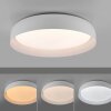 Leuchten Direkt lights OSKO ceiling light LED white, 1-light source, Remote control