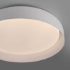 Leuchten Direkt lights OSKO ceiling light LED white, 1-light source, Remote control