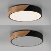 Leuchten Direkt lights BILA ceiling light LED black, 1-light source