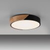 Leuchten Direkt lights BILA ceiling light LED black, 1-light source