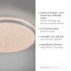 Leuchten Direkt lights KYLE ceiling light LED silver, 1-light source