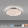 Leuchten Direkt lights KYLE ceiling light LED silver, 1-light source